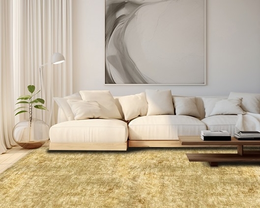 Alfombras CUTCUT,diseño,calidad y estilo en Natural Mobiliario 1 Budapeste Yellow ambiente