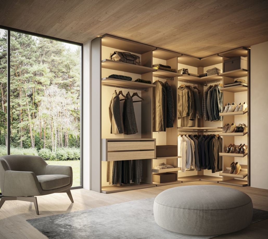 Tu Vestidor de Ensueño en Madera Natural: Diseño a Medida que Inspira